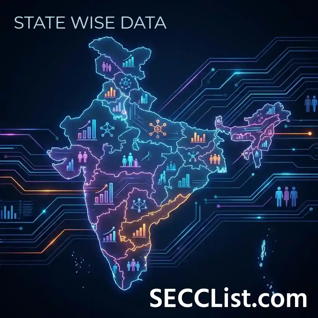 India State Wise Data Map